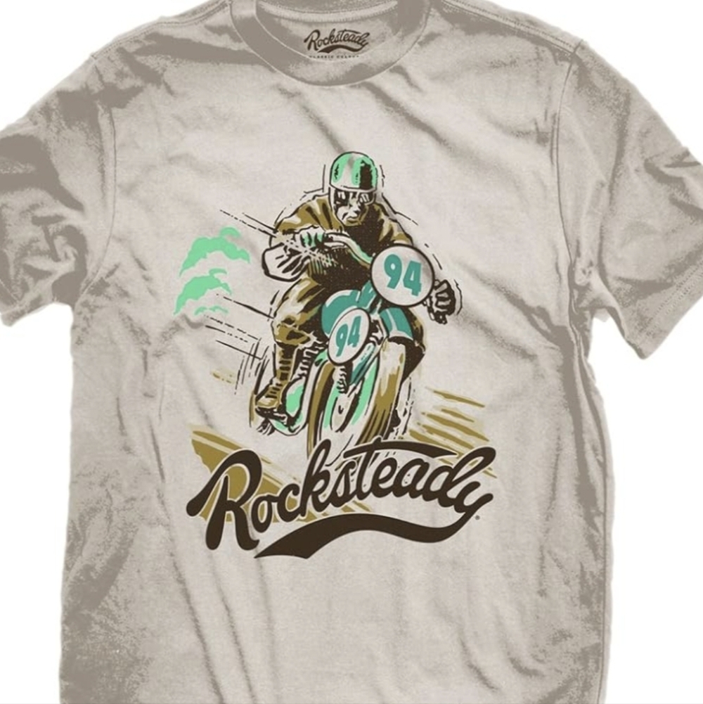RockSteady Vintage Motorcycle Tshirt
